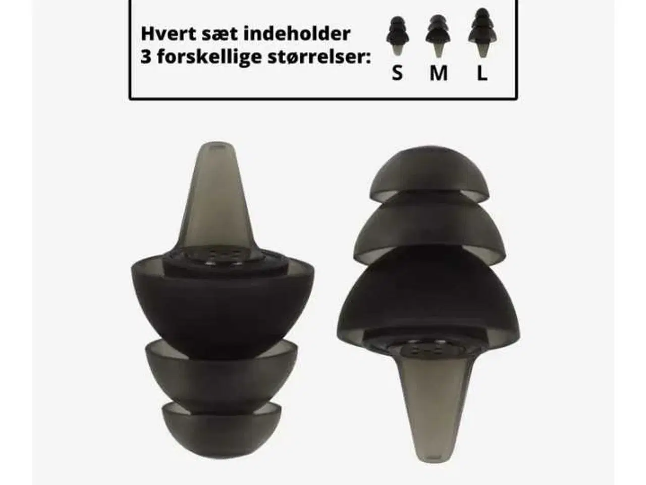 Billede 2 - sensoplugs 2,0 sort 