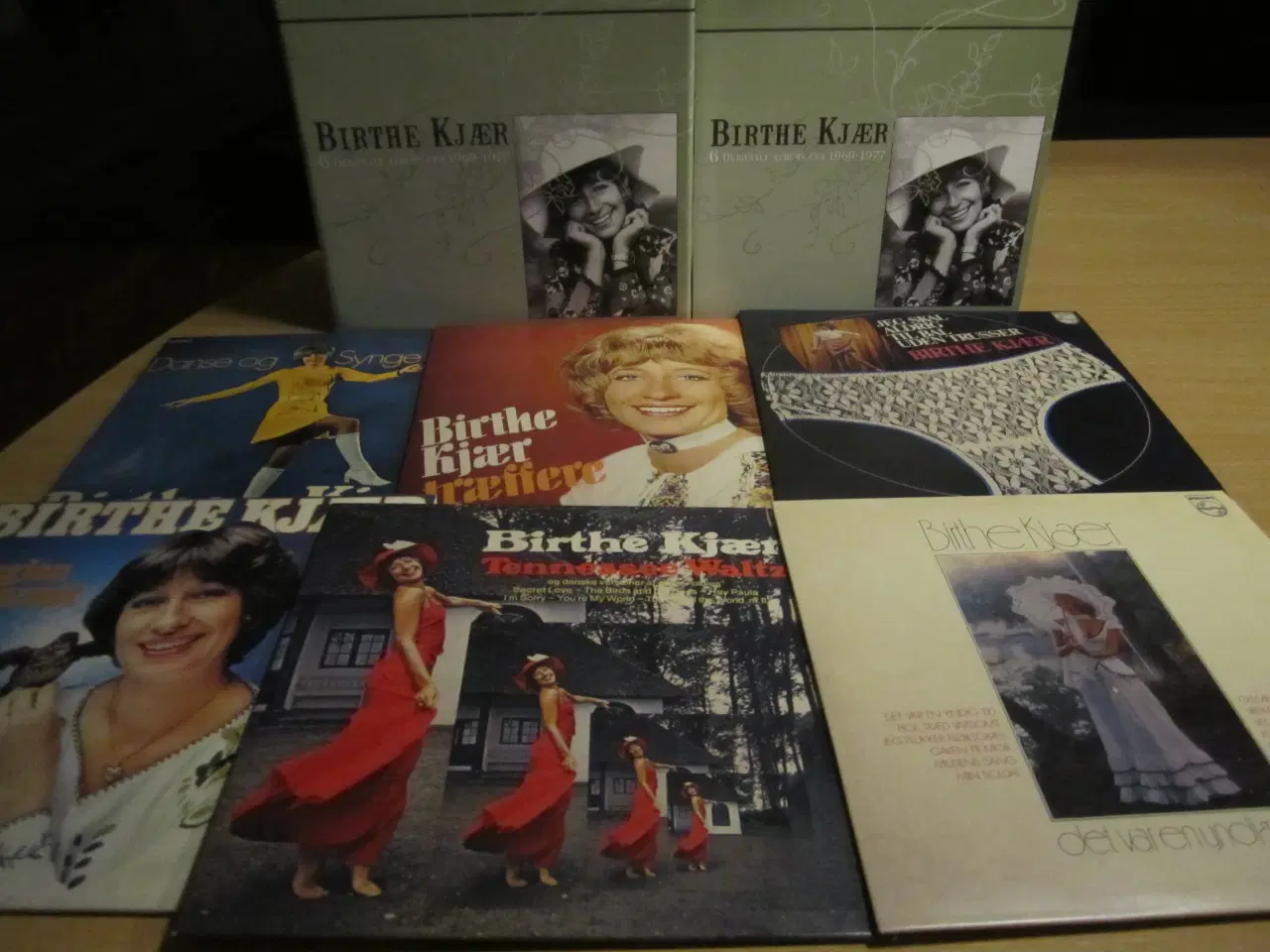 Billede 1 - BIRTHE KJÆR. Cd Boks fra 1969-1977.