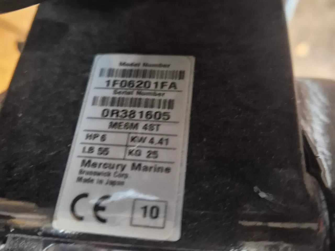 Billede 7 - Mercury 6hk 4takt, kort ben 