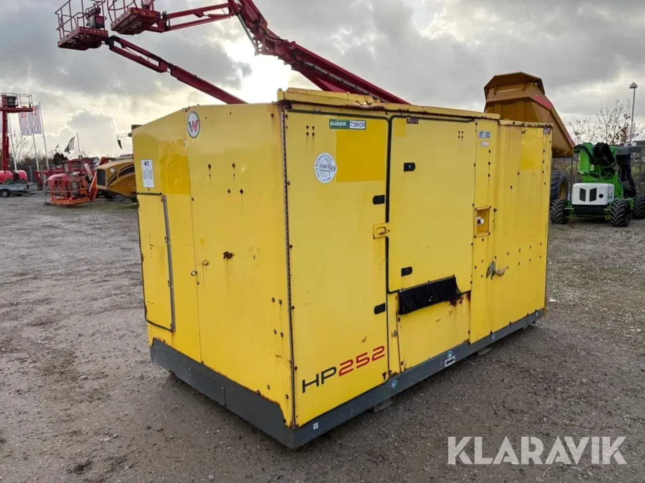 Billede 1 - Hydronisk luftvarmer Wacker neuson HP 252 D