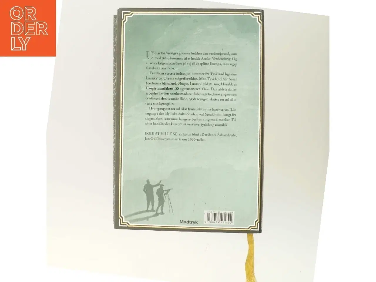 Billede 3 - Ikke at ville se af Jan Guillou (Bog)