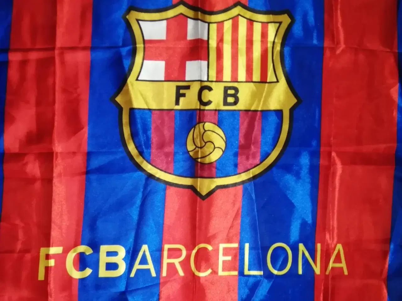 Billede 1 - NYT FC BARCELONA FLAG 70X98 CM