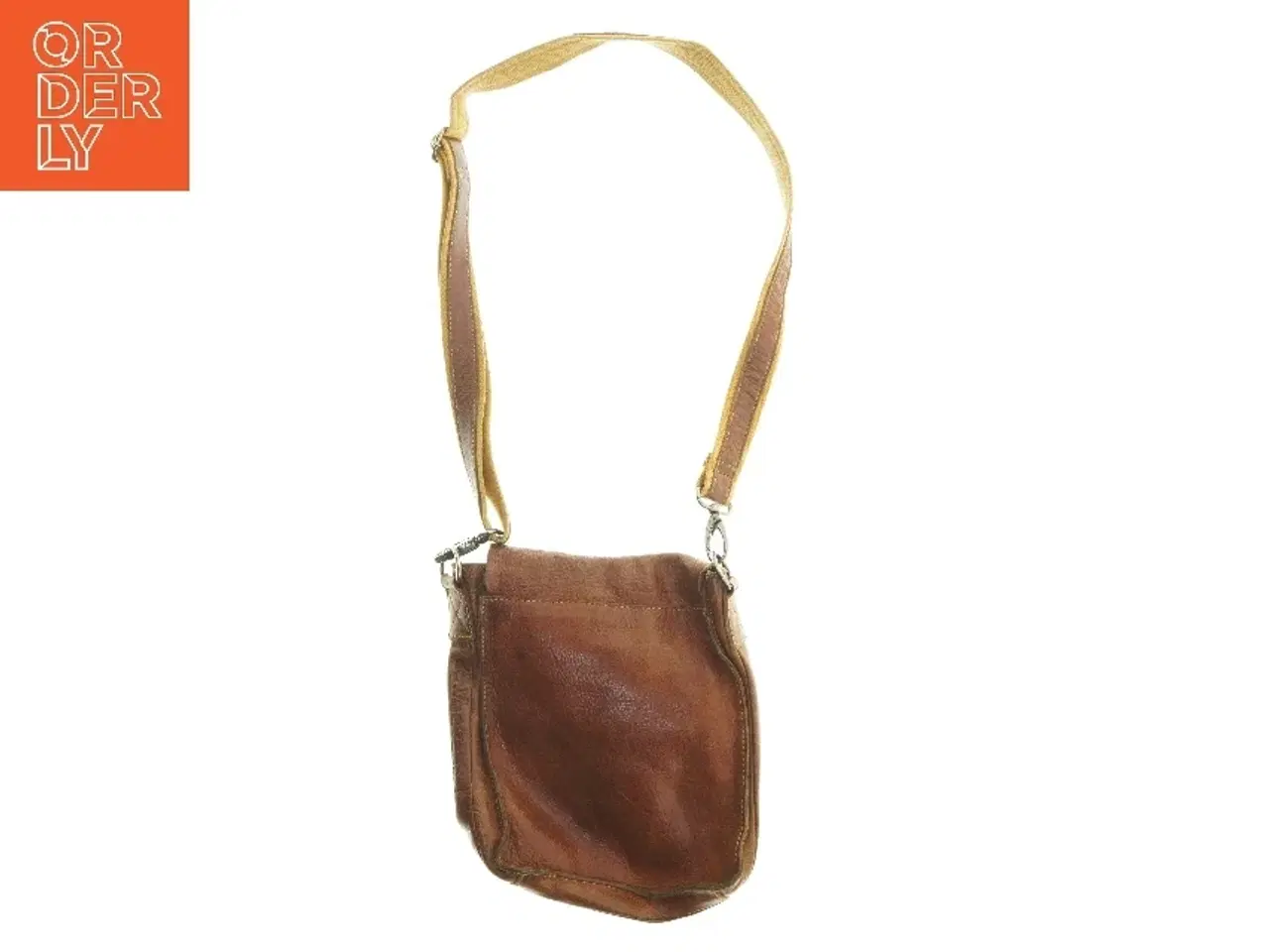 Billede 2 - Brun skuldertaske (str. 28x24 cm)