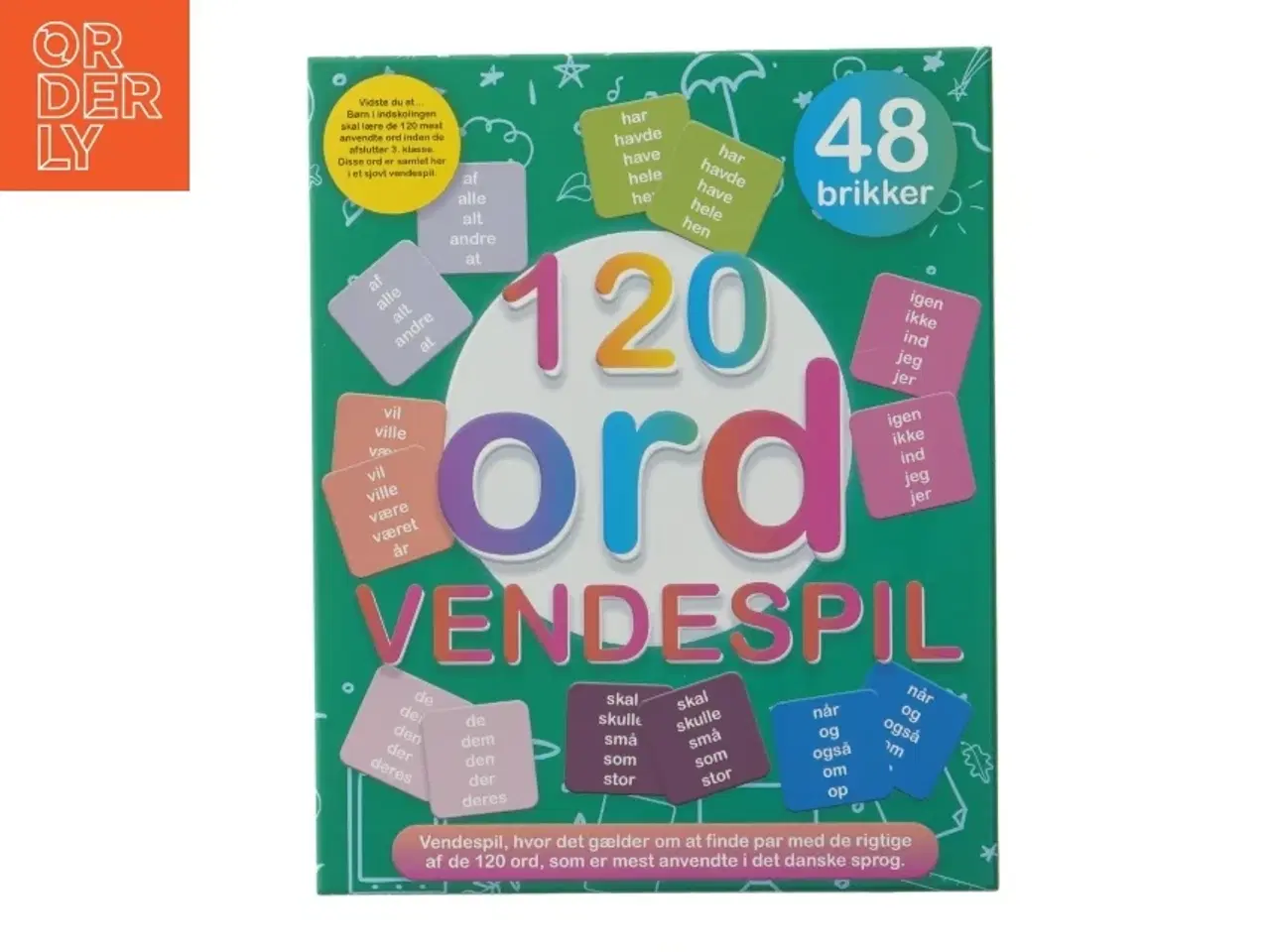 Billede 1 - 120 ord vendespil fra 1 Play (str. 48 brikker)