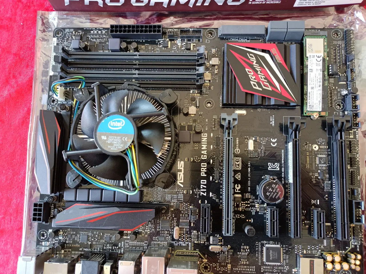 Billede 3 - Asus Z170 Mainboars med cpu - nvme 256gb