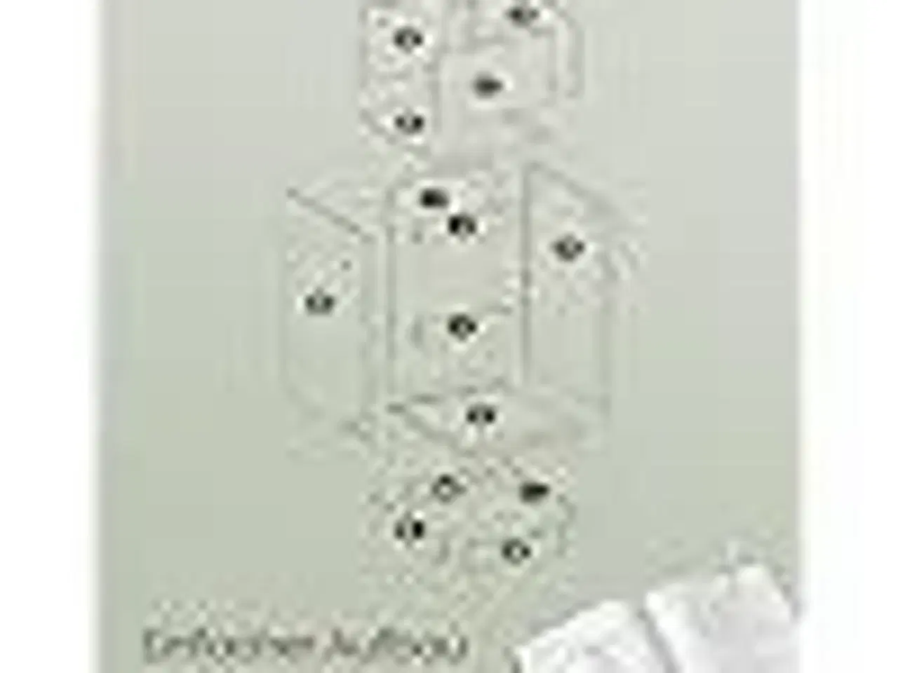 Billede 7 - Sengebord smalt sæt af 2 2 skuffer, åbent rum, vendbar montering, cloud white