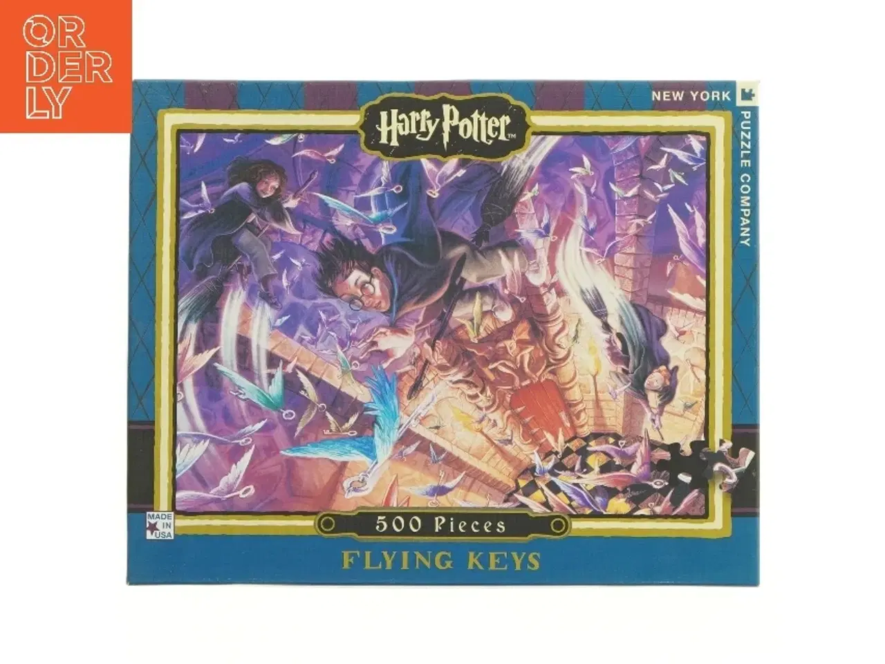 Billede 1 - Harry Potter flyvende nøgler puslespil fra Harry Potter (str. 500 brikker cm)