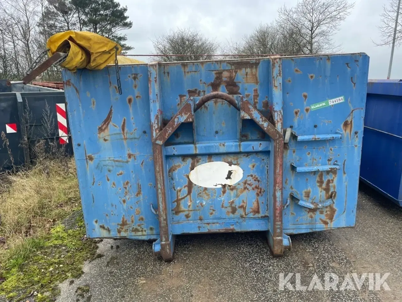 Billede 2 - Container med kroghejs & presenning