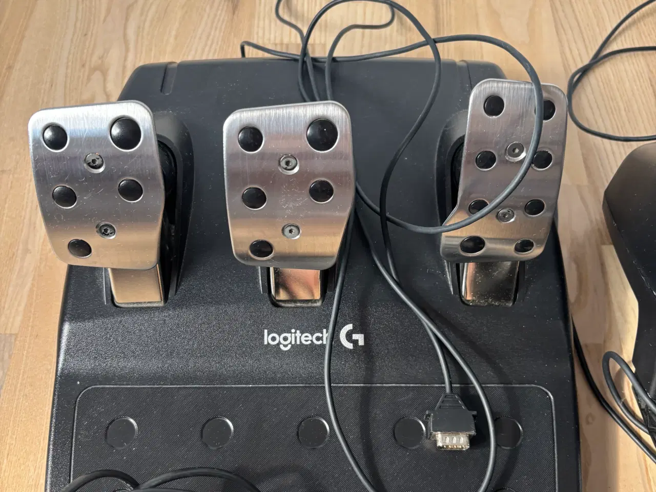 Billede 3 - Rat og pedal + gearstang 