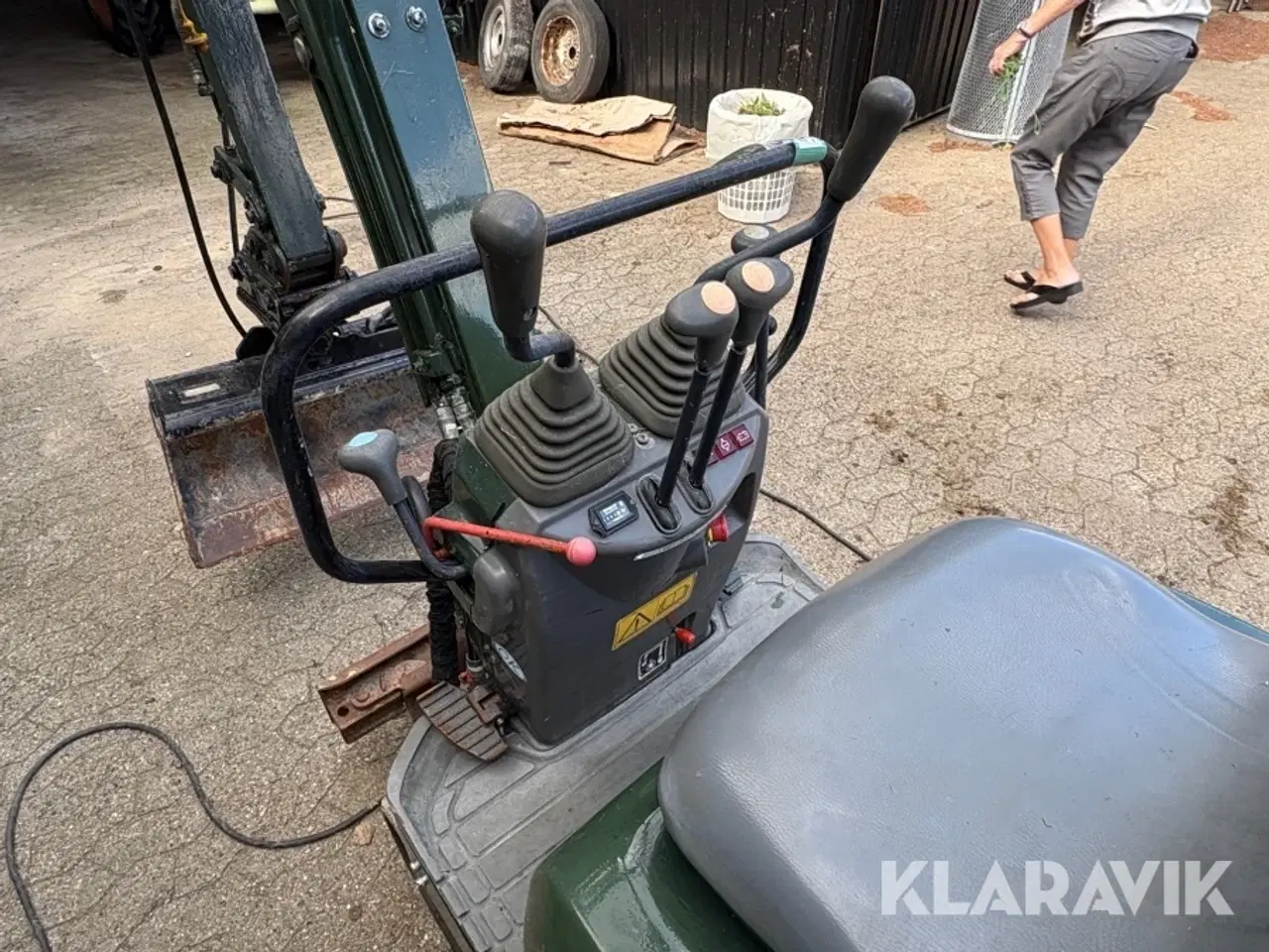 Billede 12 - El minigraver Yanmar Sv08