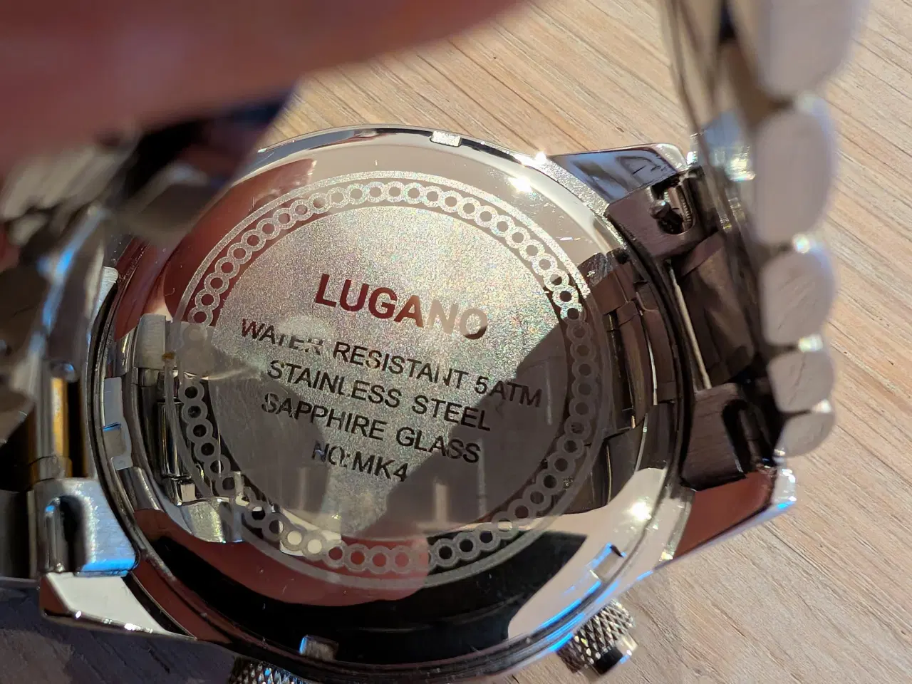Billede 2 - Lugano two tone armbåndsur