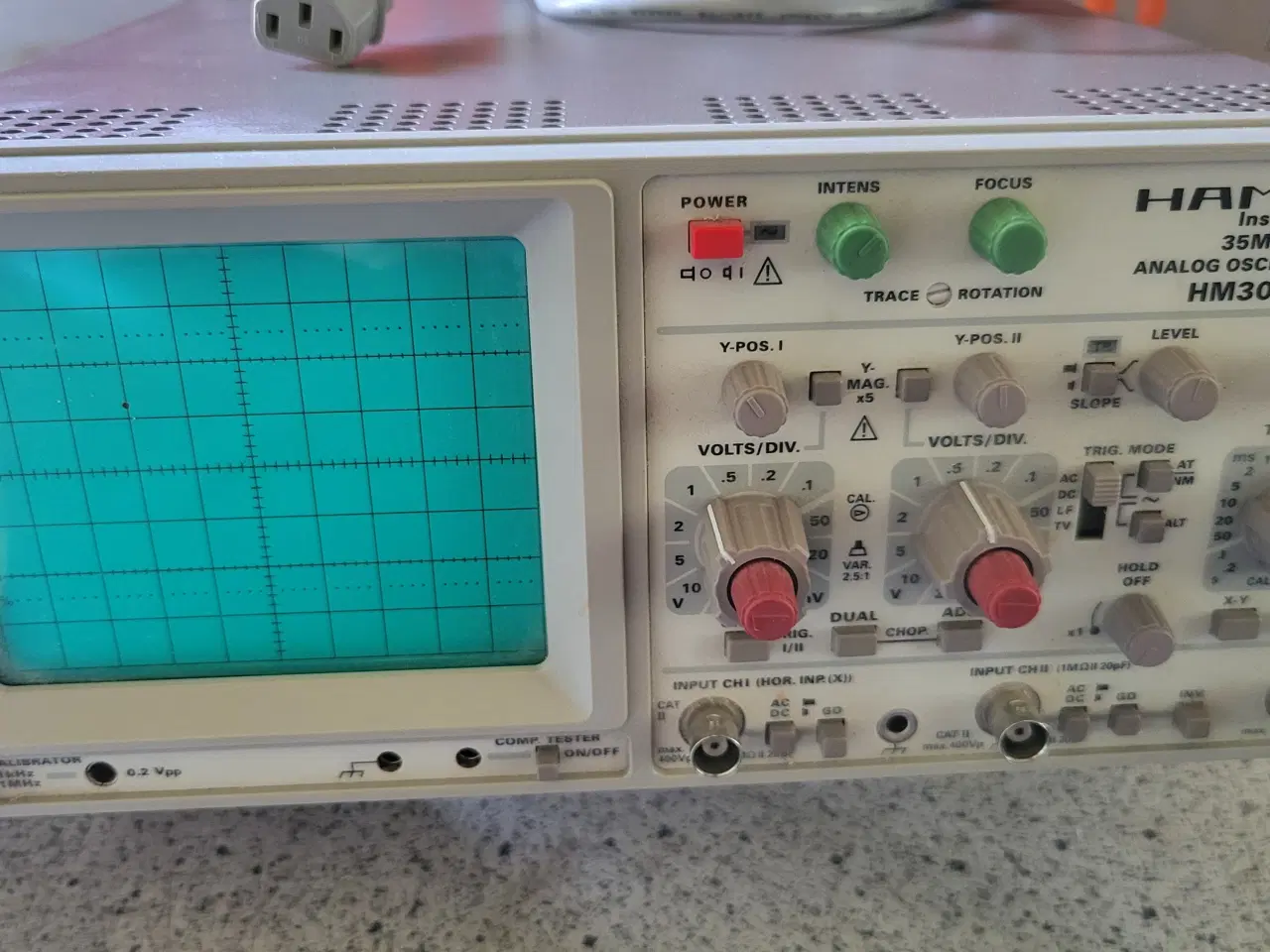 Billede 1 - 35 MHz OSCILLOSCOPE HAMEG 303-6