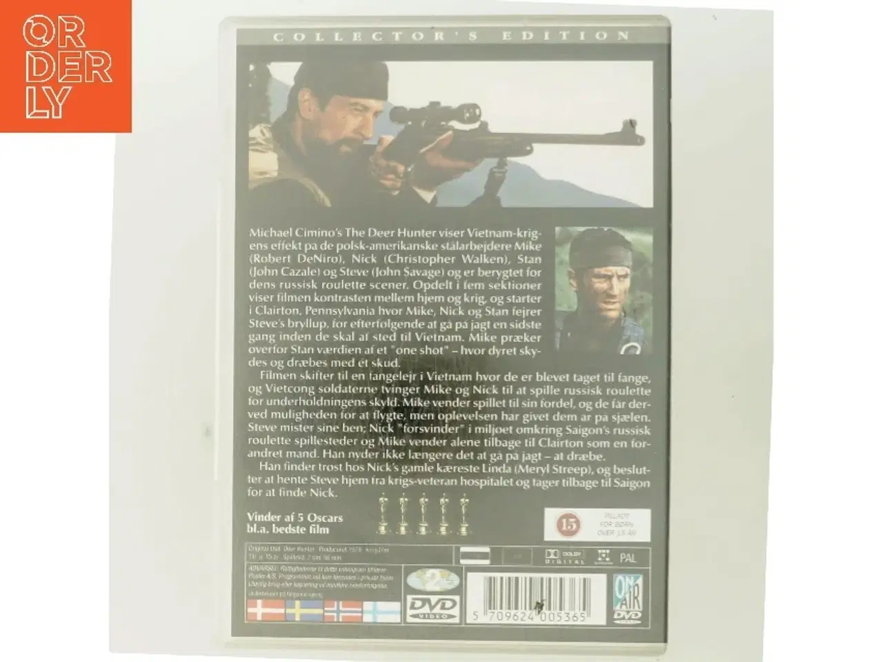 Billede 3 - Deer Hunter [ NON-USA FORMAT  PAL  Reg.2 Import - Denmark ] fra Michael Cimino med Robert DeNiro (DVD)