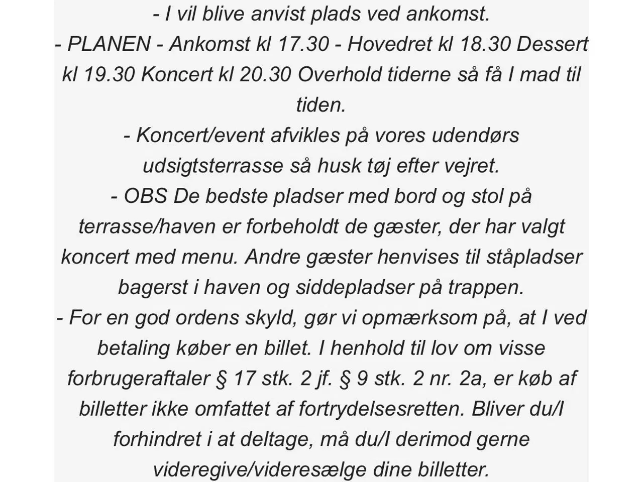 Billede 1 - Koncert og spisning / Claus Hempler