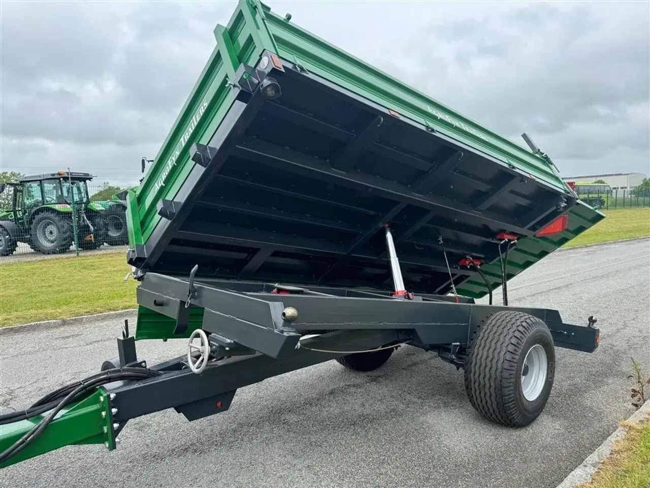 Billede 19 - Agrofyn Trailers 6 tons Multipurpose Maskintrailer med sidetip