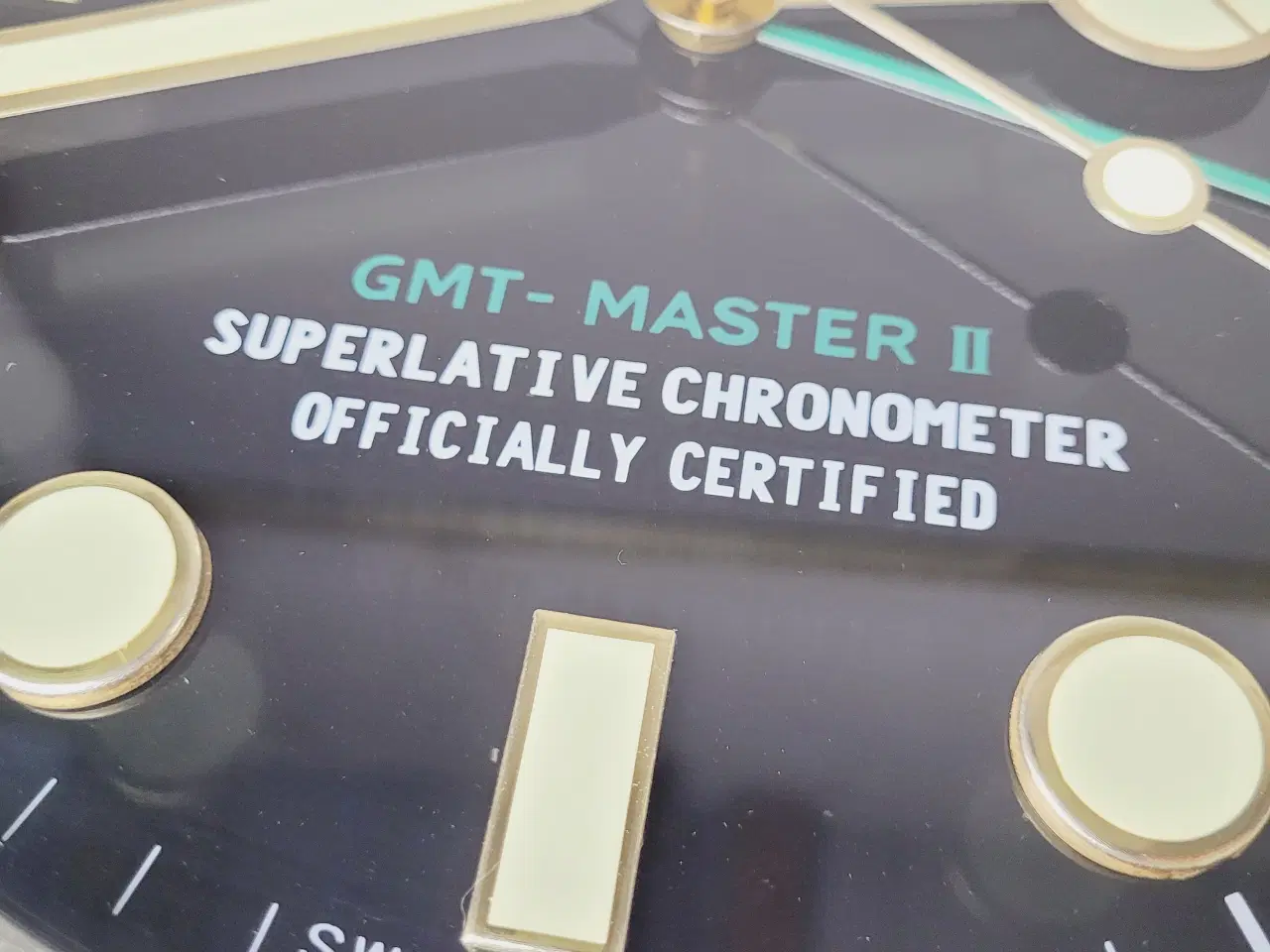 Billede 5 - ⭐️· Dekorativt Rolex Væg-ur