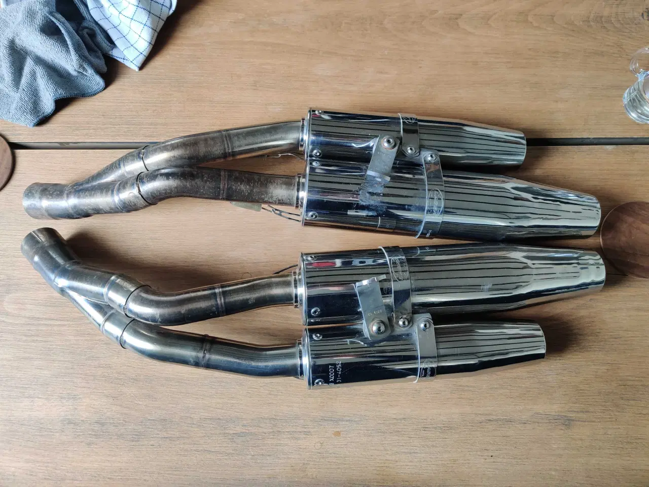 Billede 1 - Laser Deeptone udstødning E-mærket Yamaha R1 04-06