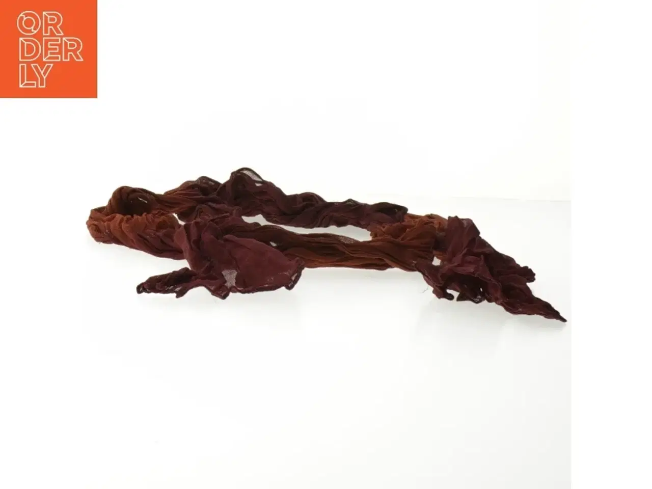 Billede 3 - Brun tørklæde (str. 320 cm)