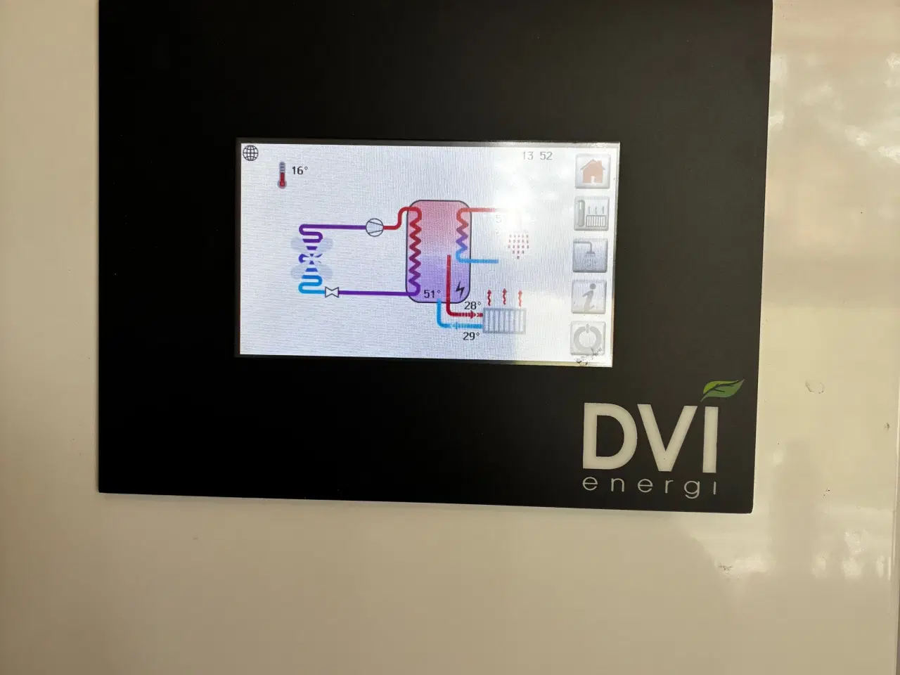 Billede 2 -  DVI 9kW Luft-vand varmepumpe