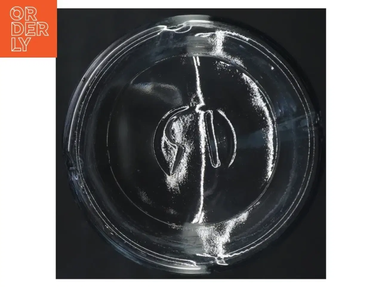 Billede 3 - Glaskaraffel med metalkant fra Rosendahl (str. 26x11 cm)