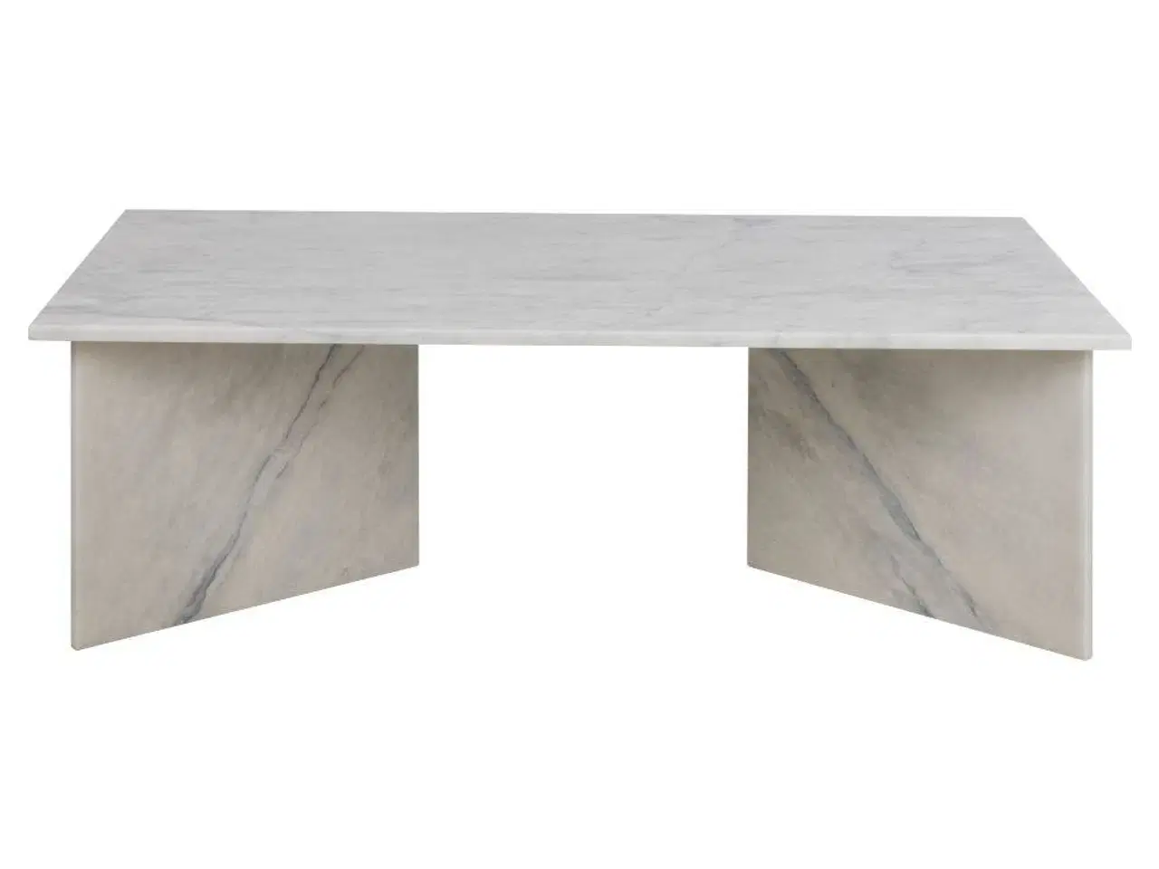 Billede 2 - Vega hvidt marmor sofabord, 140x70