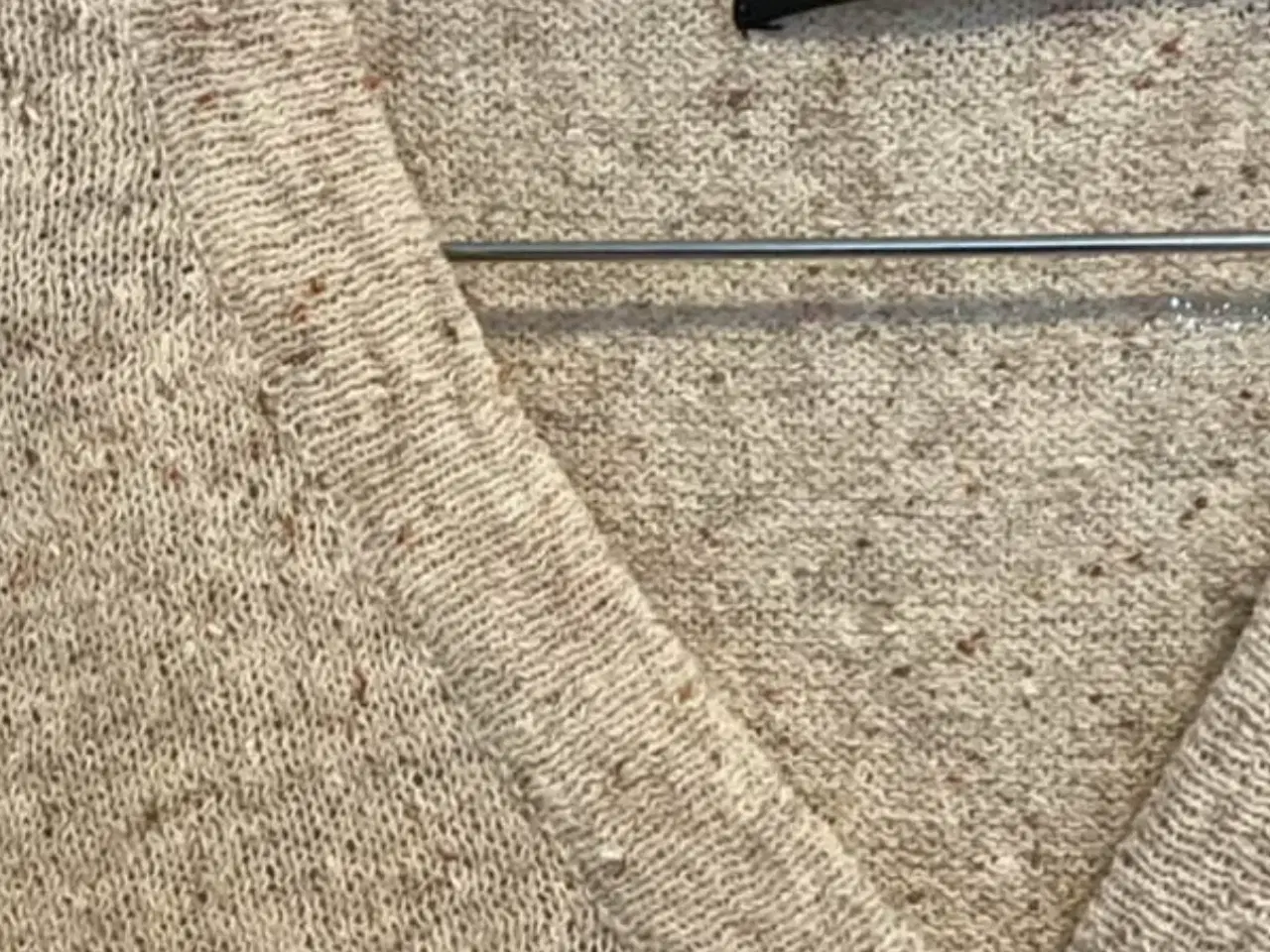 Billede 2 - Strikket Cardigan med 3/4 ærmer