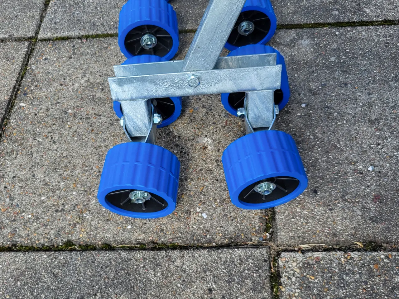 Billede 2 - Side ruller bådtrailer 1 sæt.