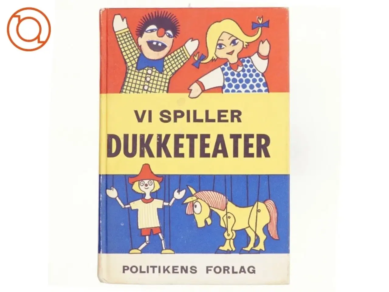 Billede 1 - Vi spiller dukketeater af Knud Sandvej (bog)