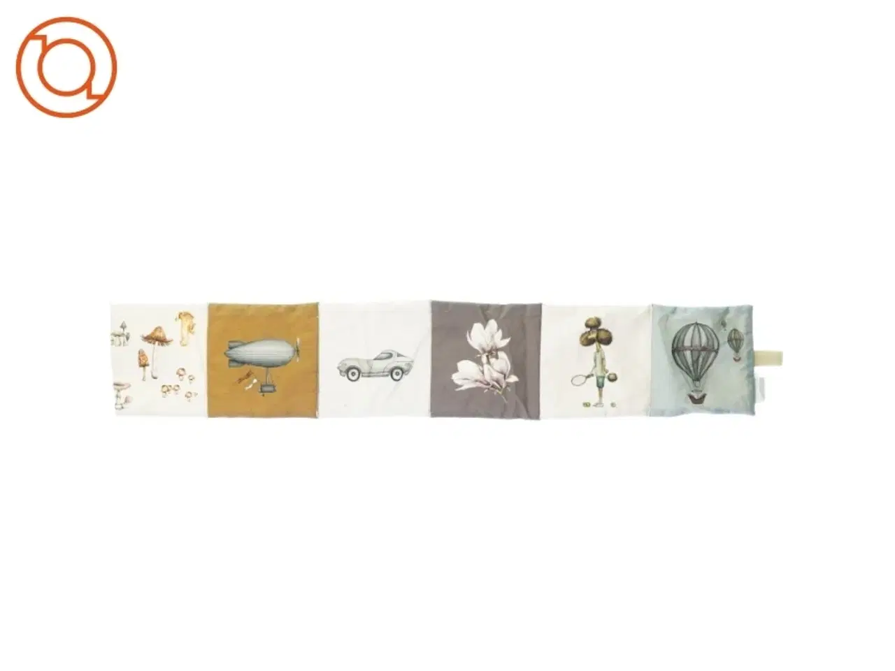 Billede 2 - Baby sengerand med billeder fra Named (str. 85 x 15 cm)