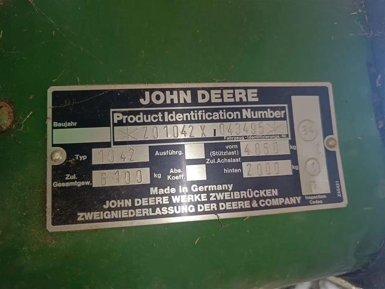 Billede 24 - John Deere 1042 med 10 fod
