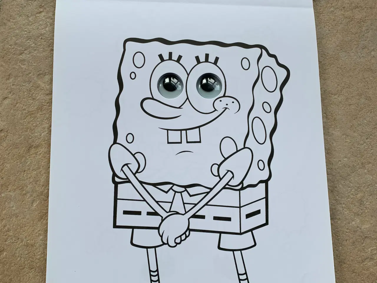 Billede 3 - SvampeBob firkant maleblok