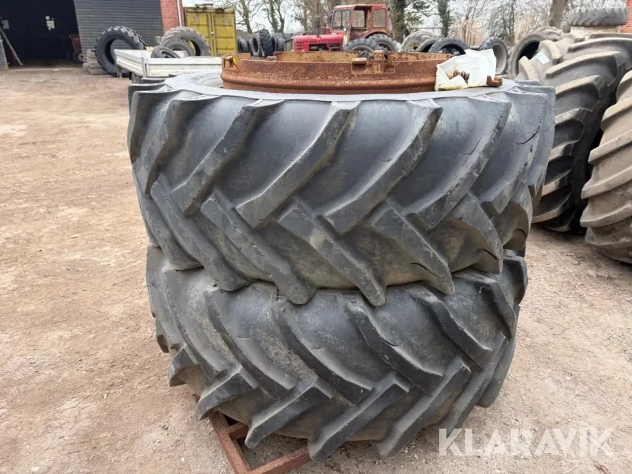 Billede 3 - Lnadbrugsdæk Trelleborg Twin 414 2 styk