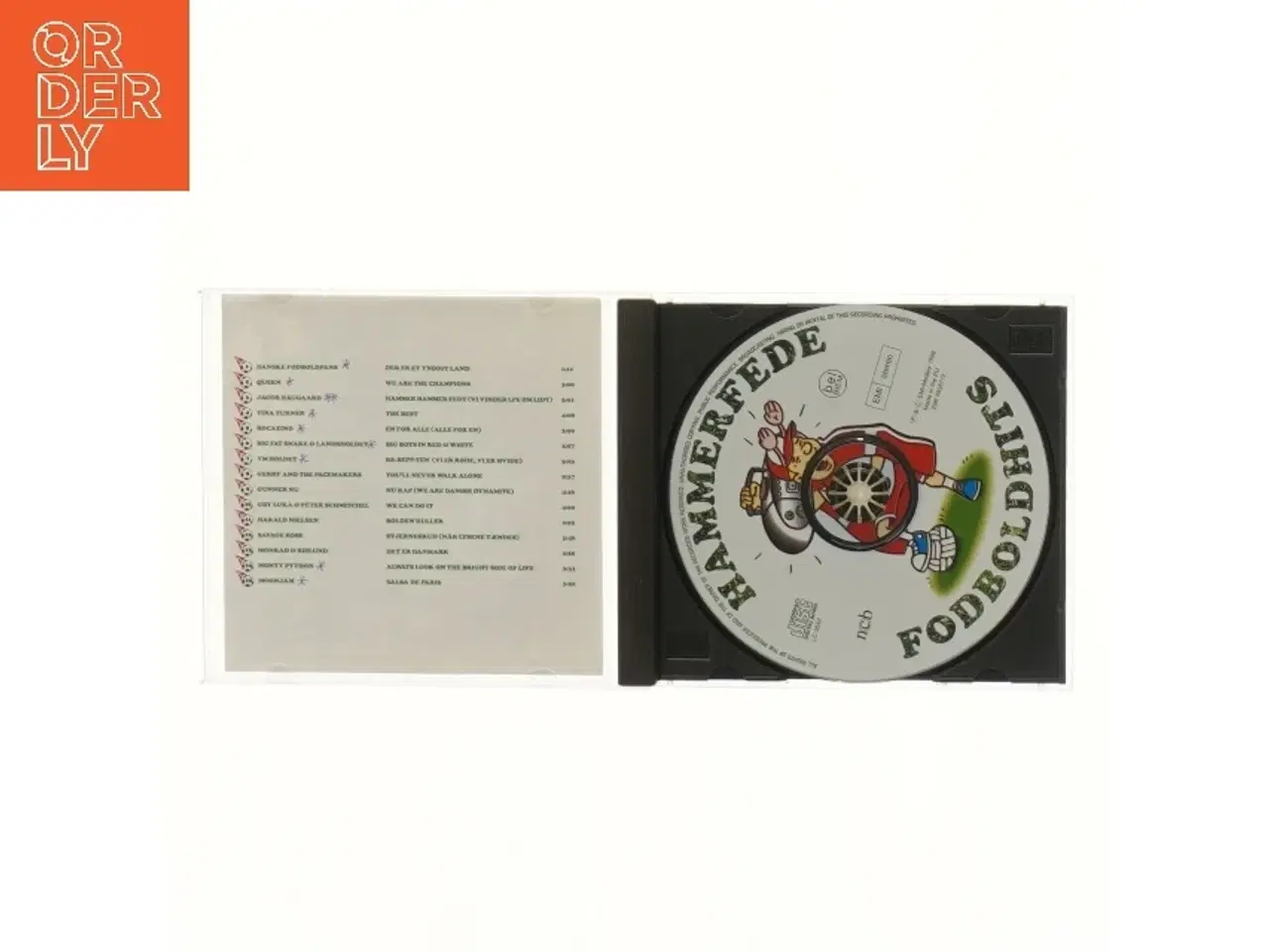 Billede 2 - CD: Hammerfede Fodboldhits (str. 12,5x14 cm)