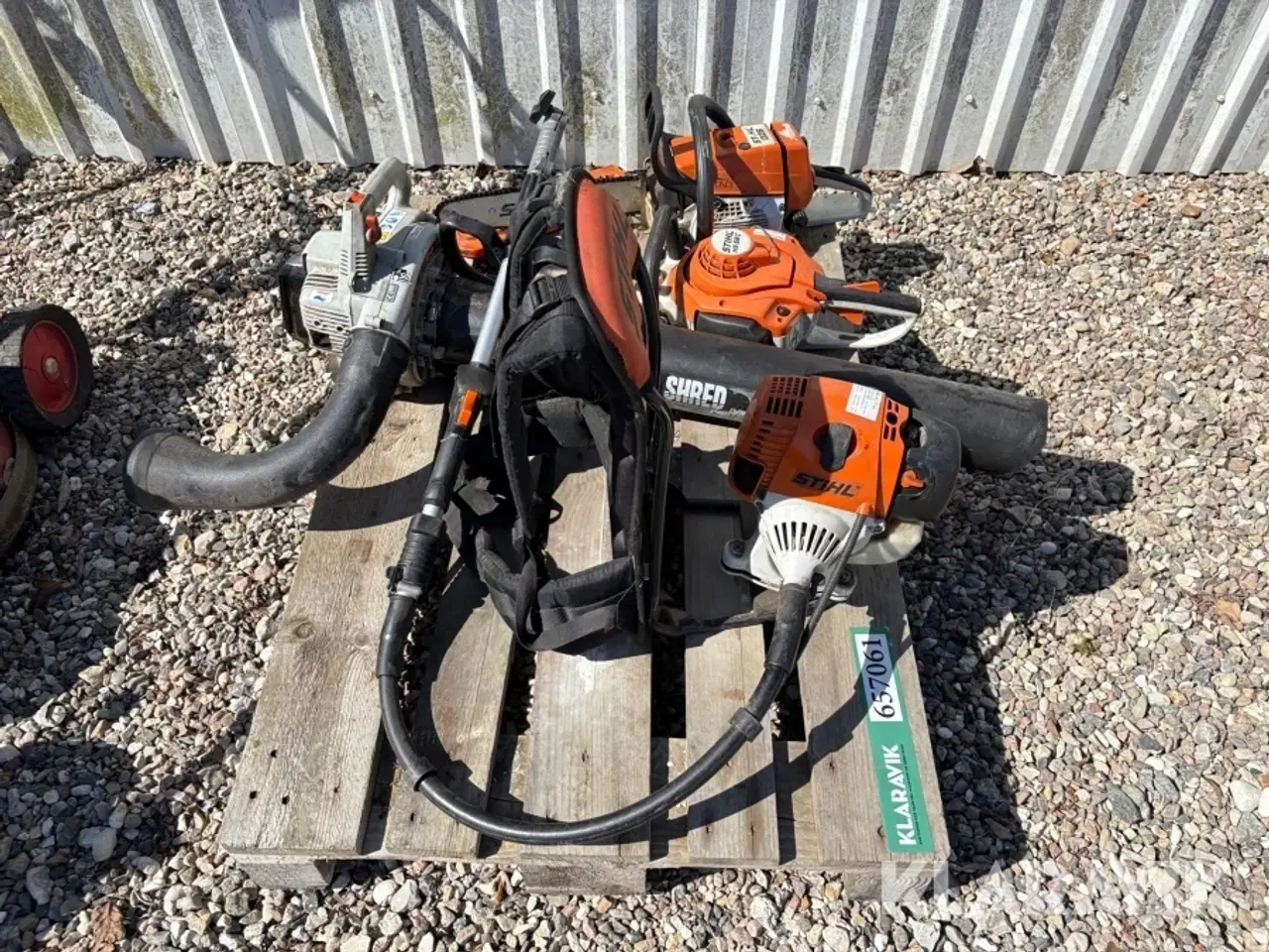 Billede 2 - Havemaskine lot Stihl, Shred Fr130T, Hs56C, 026