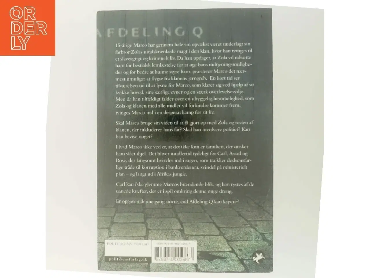 Billede 3 - Marco effekten : krimithriller af Jussi Adler-Olsen (Bog)