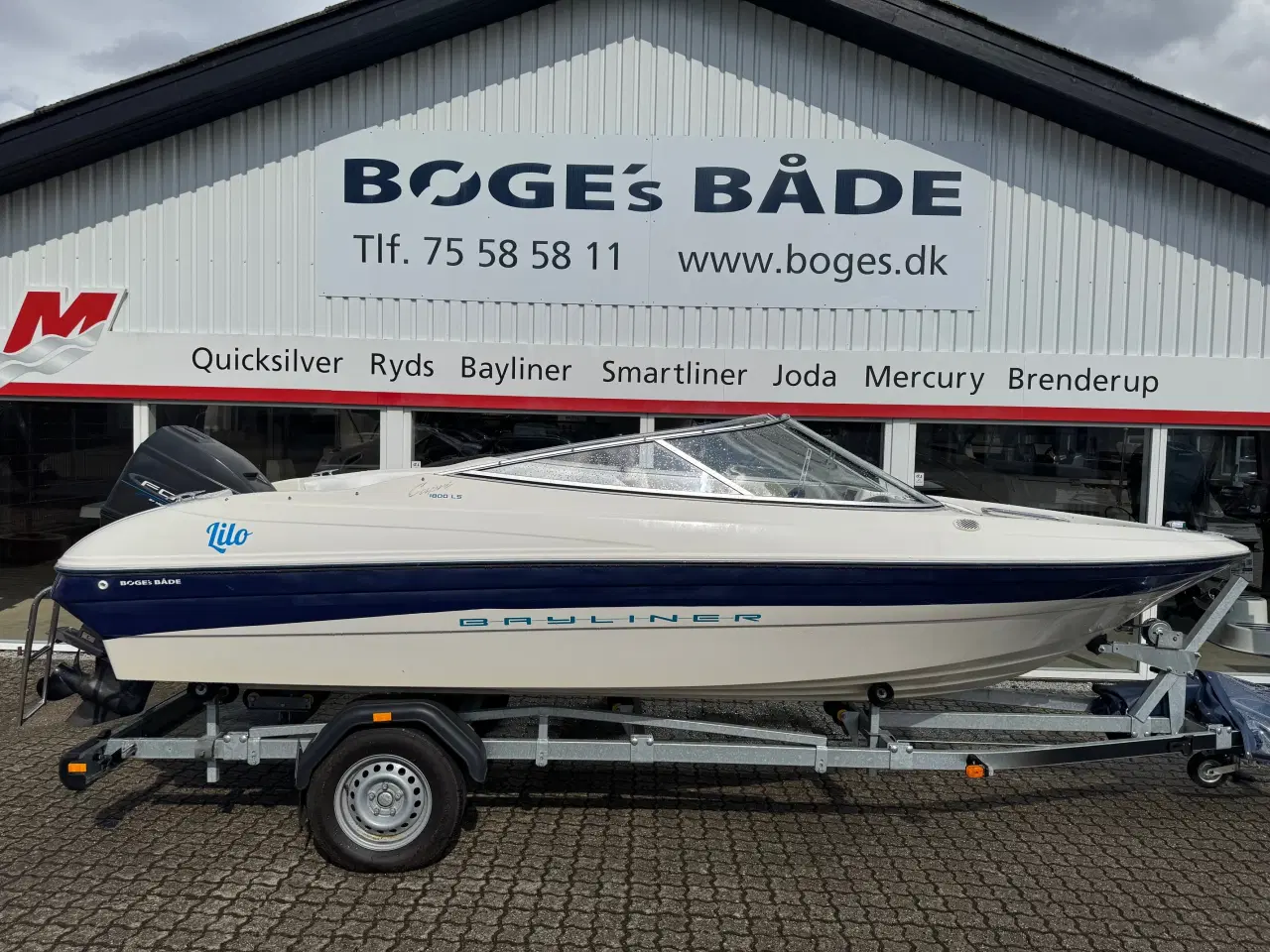 Billede 1 - 1802 Capri LS  Bowrider med 120 hk Mercury Force - sælges engros