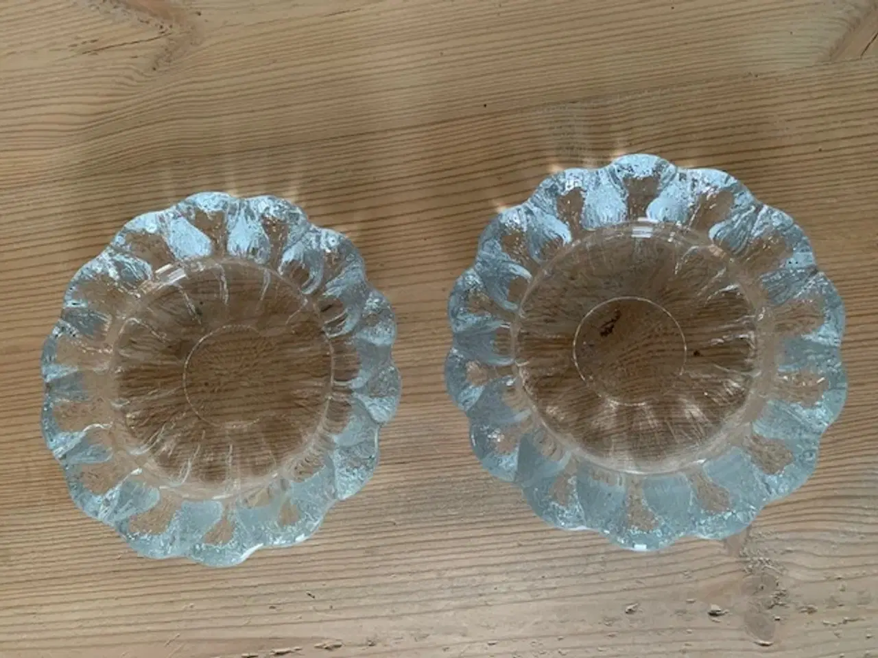 Billede 3 - Holmegaard Isblomst - fad / skål / lysestage