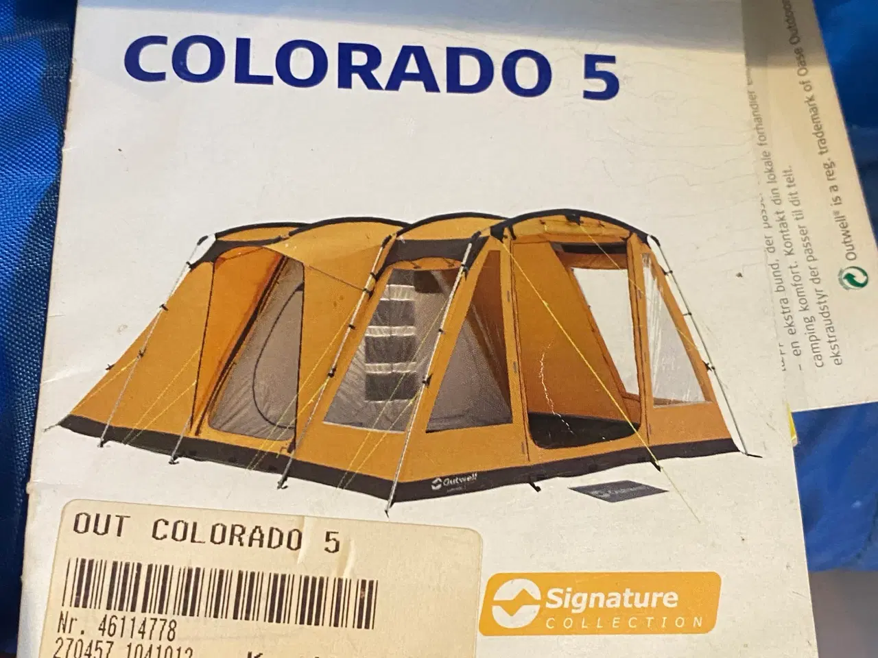 Billede 2 - Outwell 5 personers telt