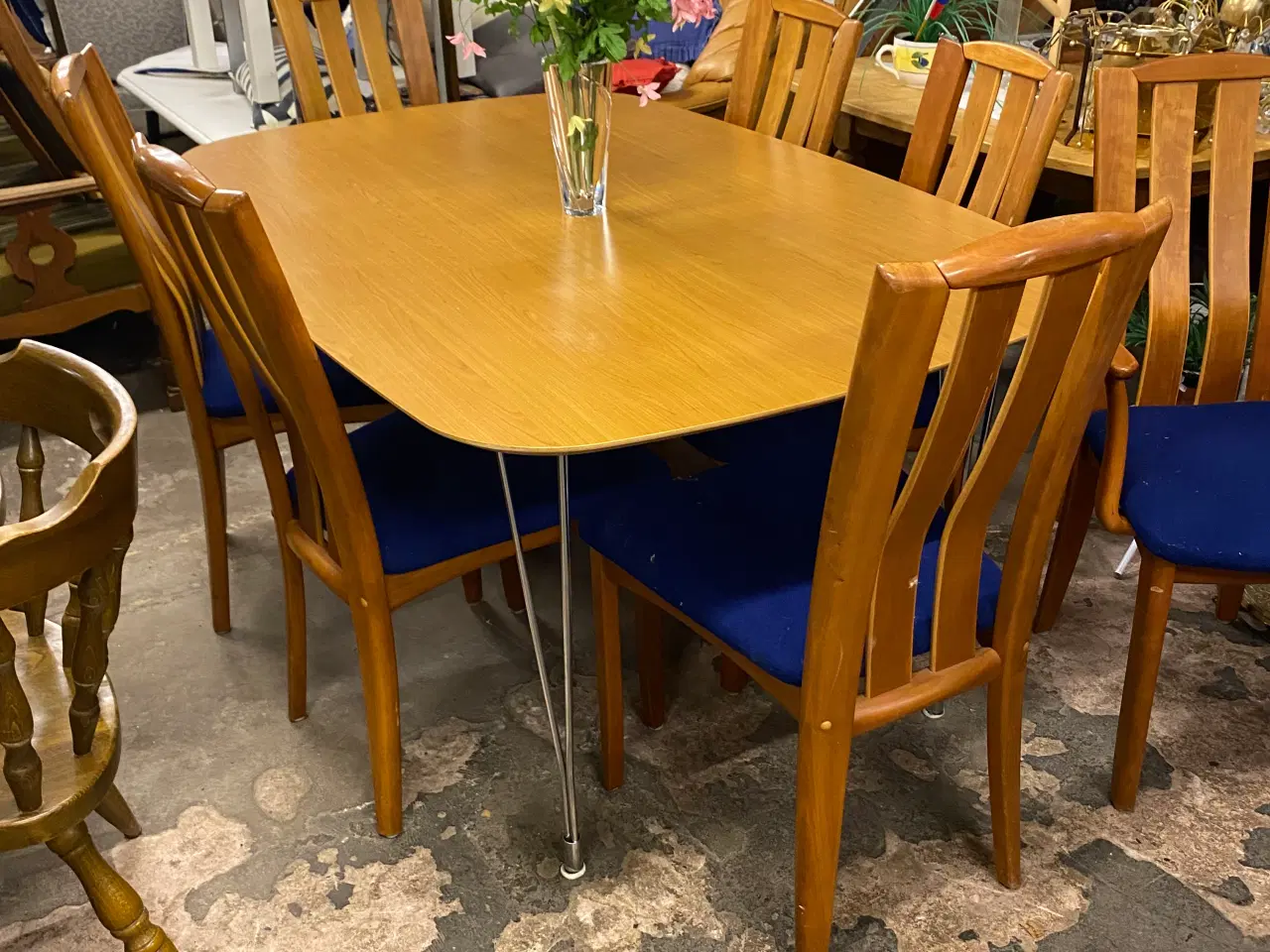 Billede 1 - Bord m stole