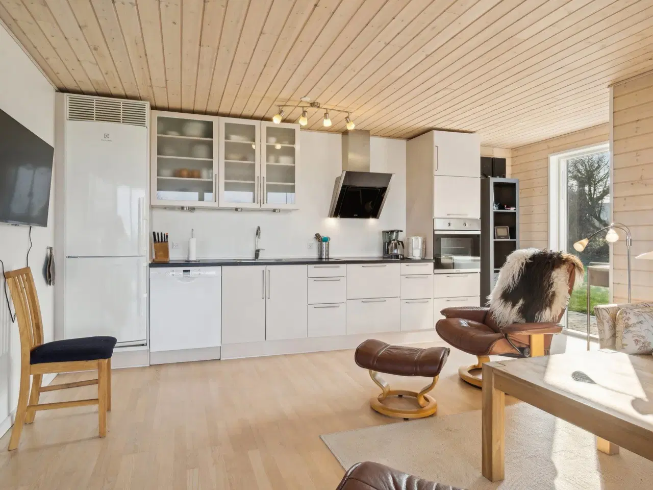 Billede 2 - Indbygningsovn med front i rustfrit stål