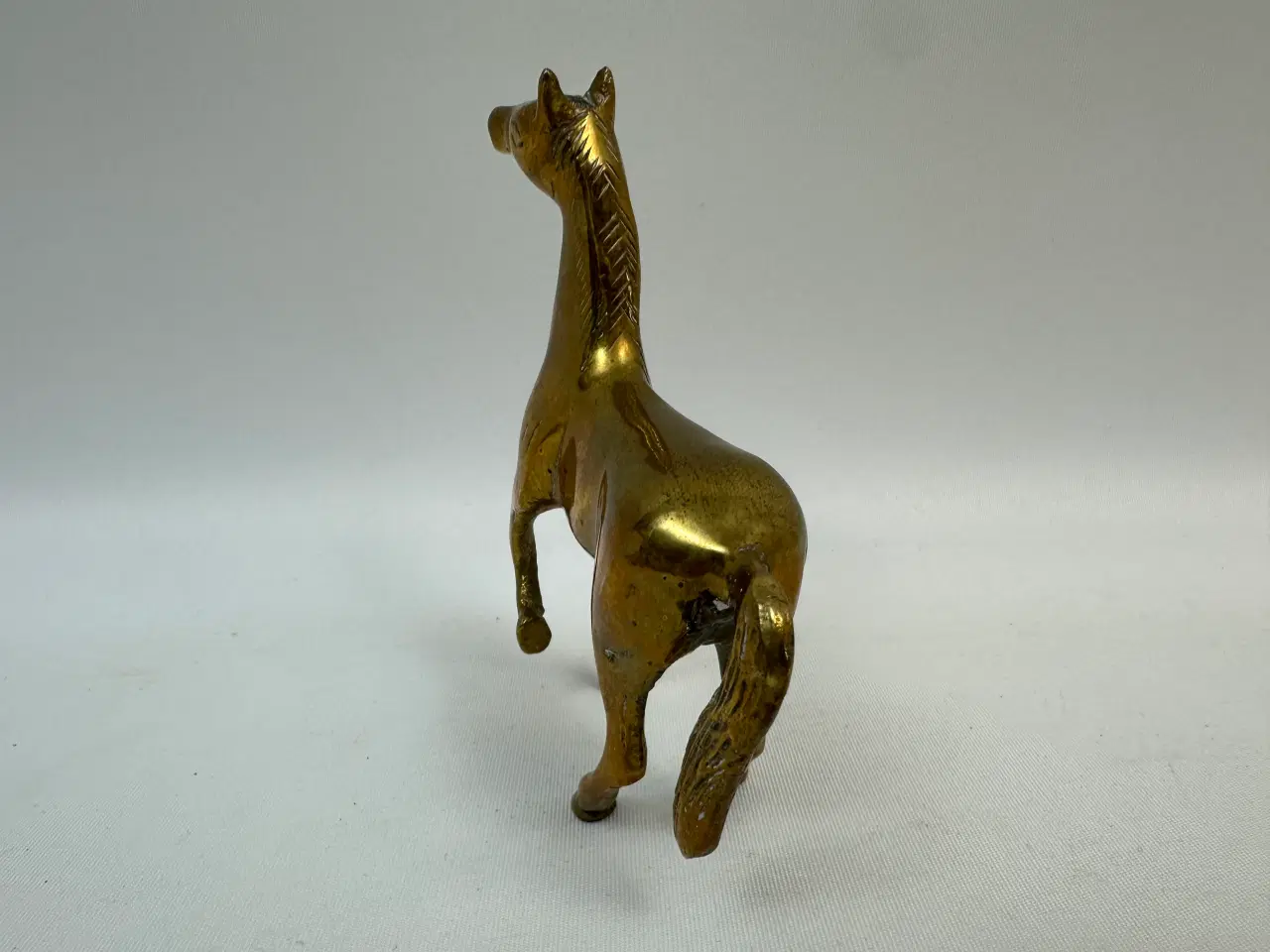Billede 5 - Lille vintage messing hest