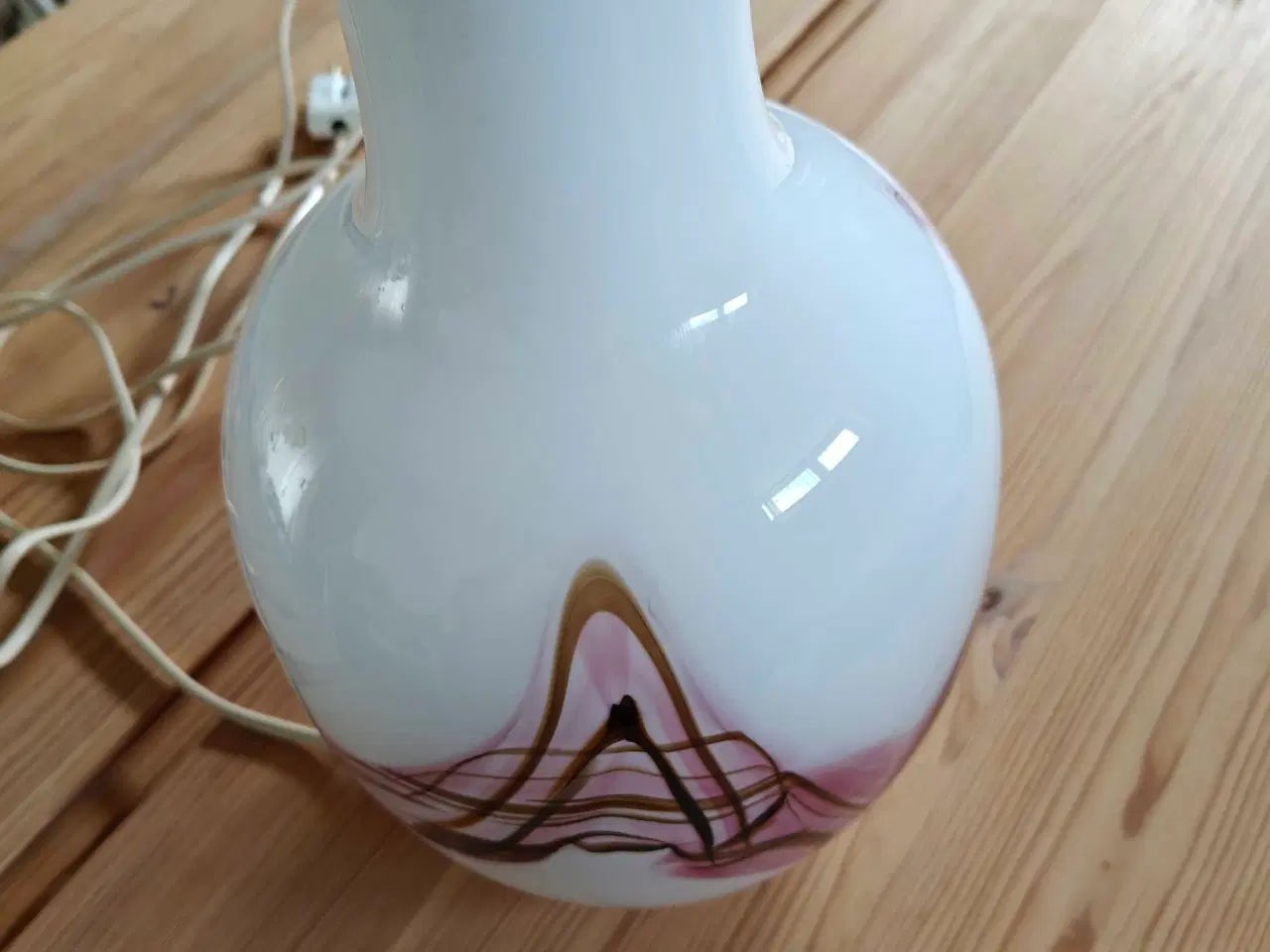 Billede 2 - Holmegaard Glasværk bordlampe