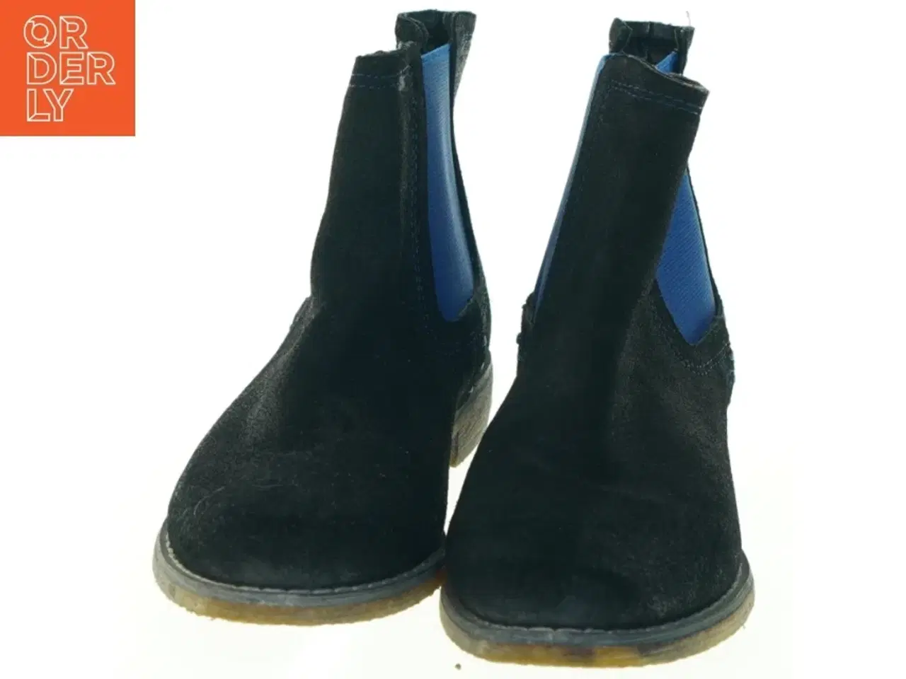 Billede 3 - Sorte chelsea-støvler i ruskind fra Chelsea Crew (str. 37)