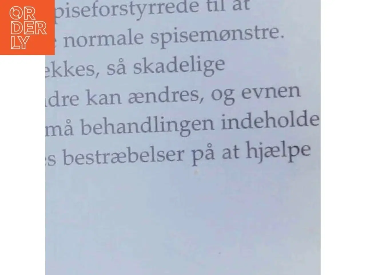 Billede 3 - Brugshæfte for unge med anoreksi og bulimi af Kristian Valbak (Bog)