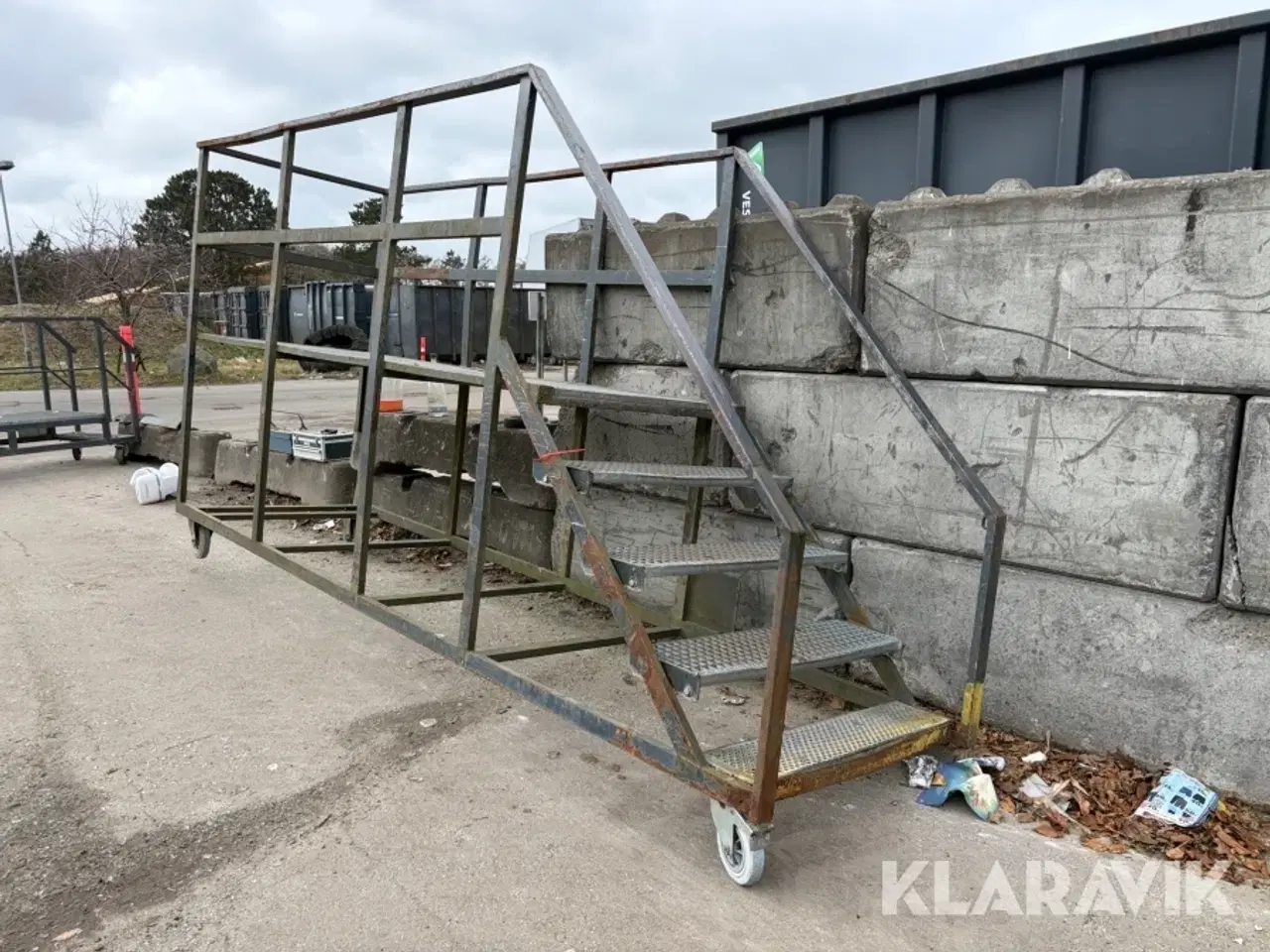 Billede 2 - Jern trappe