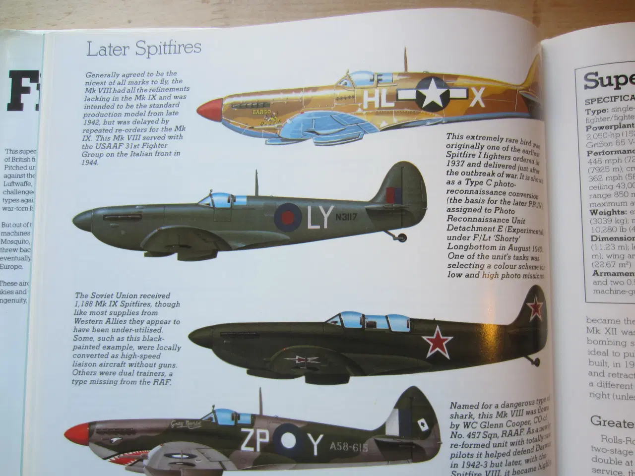 Billede 3 - British fighters of WW2