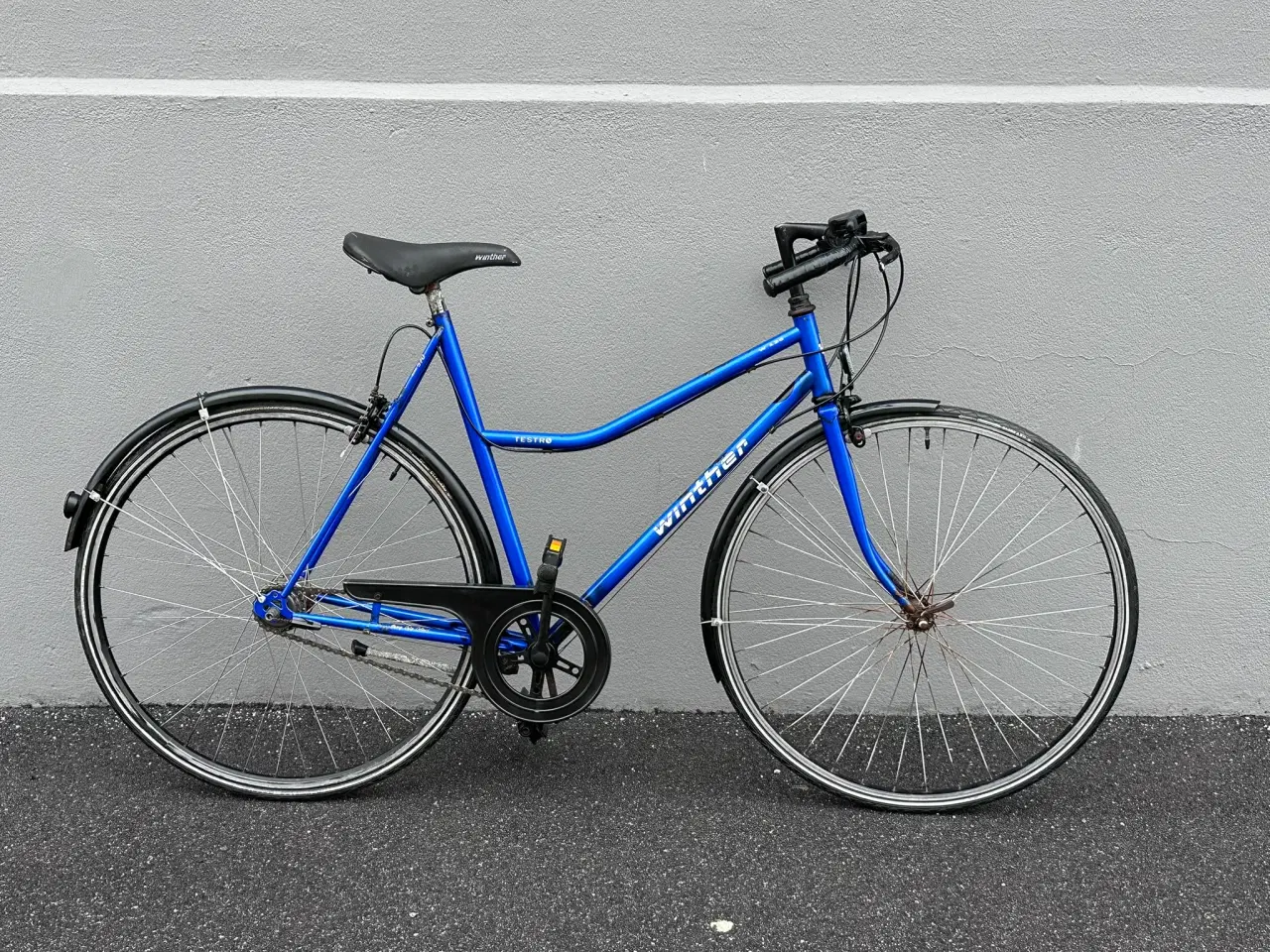 Billede 1 - Mørkeblå Winther Testro, citybike