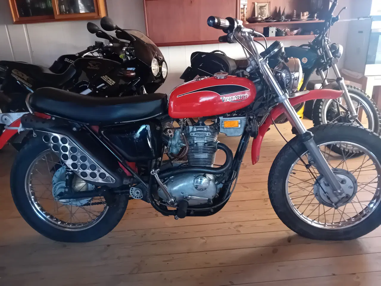 Billede 1 - Triumph trailblazer T25SS SCRAMBLER 