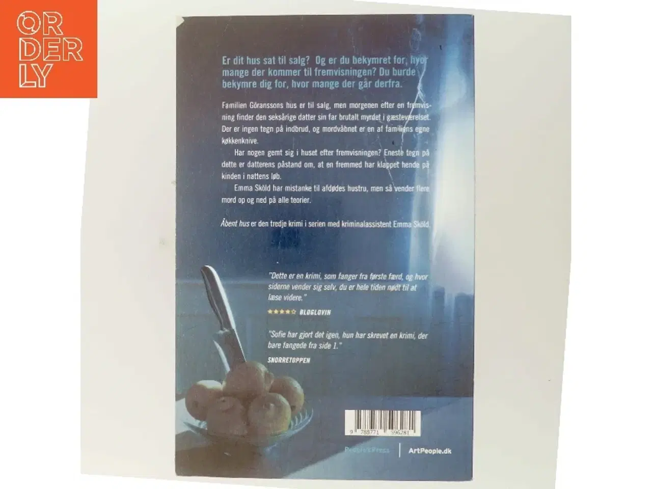 Billede 3 - Åbent hus : krimi af Sofie Sarenbrant (Bog)