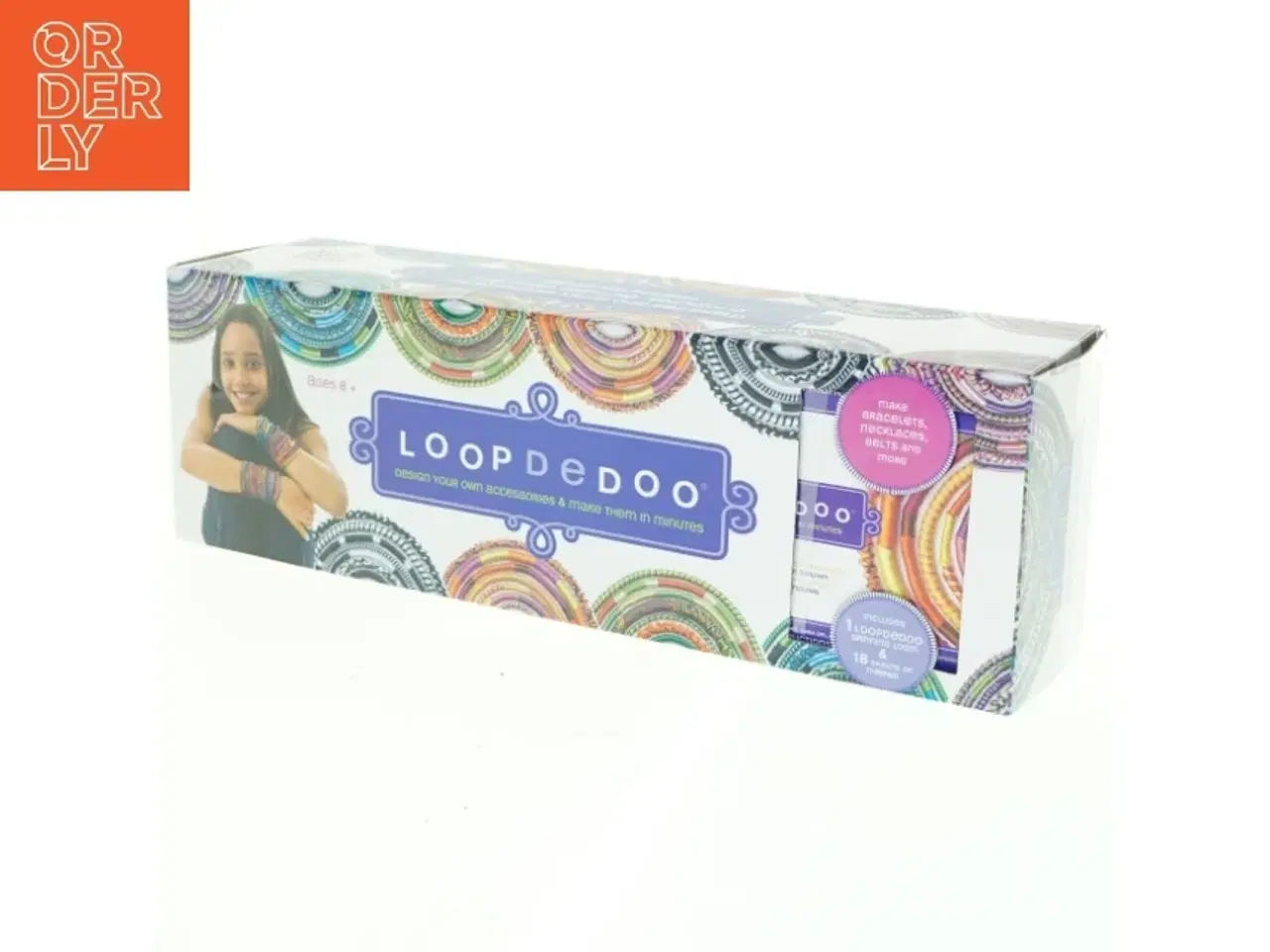 Billede 1 - Loopdedoo armbåndsvævekit fra Loopdedoo (str. 40 x 13 x 10 cm)